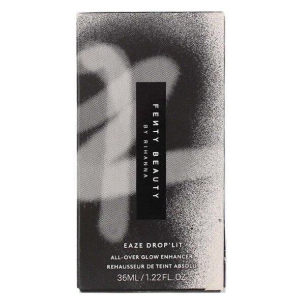 FENTY BEAUTY by Rihanna Eaze Drop'lit All-Over Glow Enhancer~Pink Pearl 36ml NIB - Picture 4 of 12